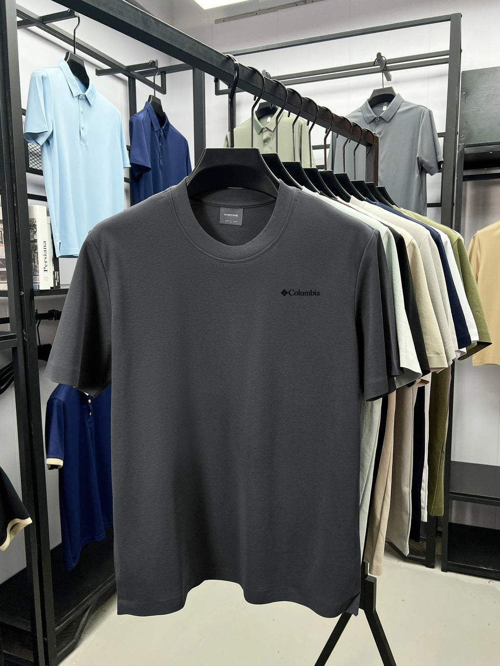 Fashion highend Tshirt men's summer new short sleeve business casual comfortable top exquisite brand embroidery best-selling top