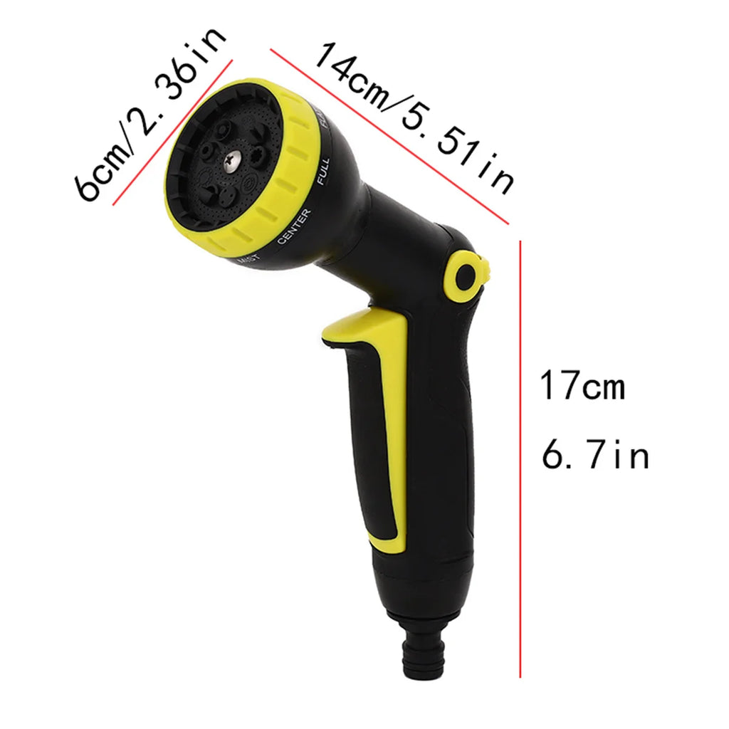 High Pressure Hose Water Gun, Flexible Magic Hose, More Wear-Resistant, Durable, Adjustable Spray, Used For Lawn Irrigation ﻿