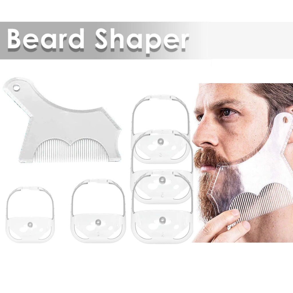 Beard Shaper Kit for Beard Shaping & Styling, Beard Lineup and Guide Tool for Men beard outliner