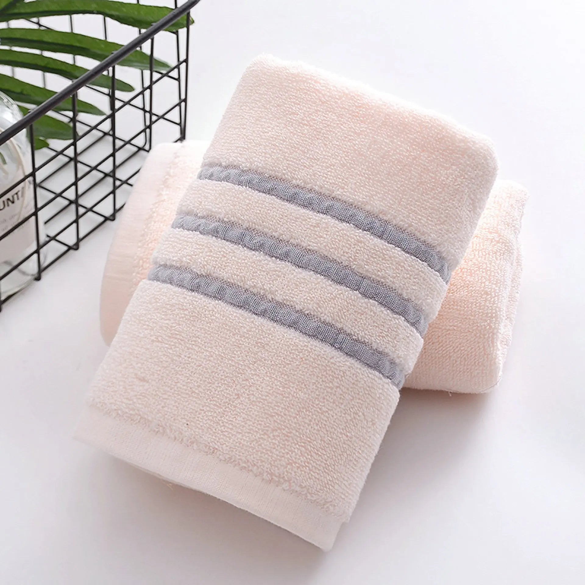 towel 100% Cotton Premium Bath Towel Set Lightweight and Highly Absorbent Quick Drying Thicken Soft Face towel