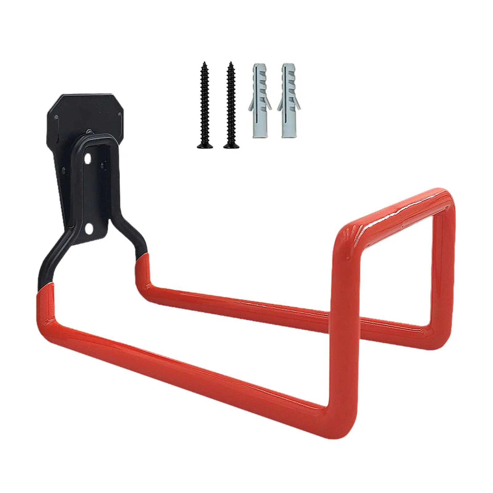 Water Hose Holder Hook Organizer Iron Wall Mounted Utility Hanger for Equipment Power Tools Ropes Outside Yard Garden Tools