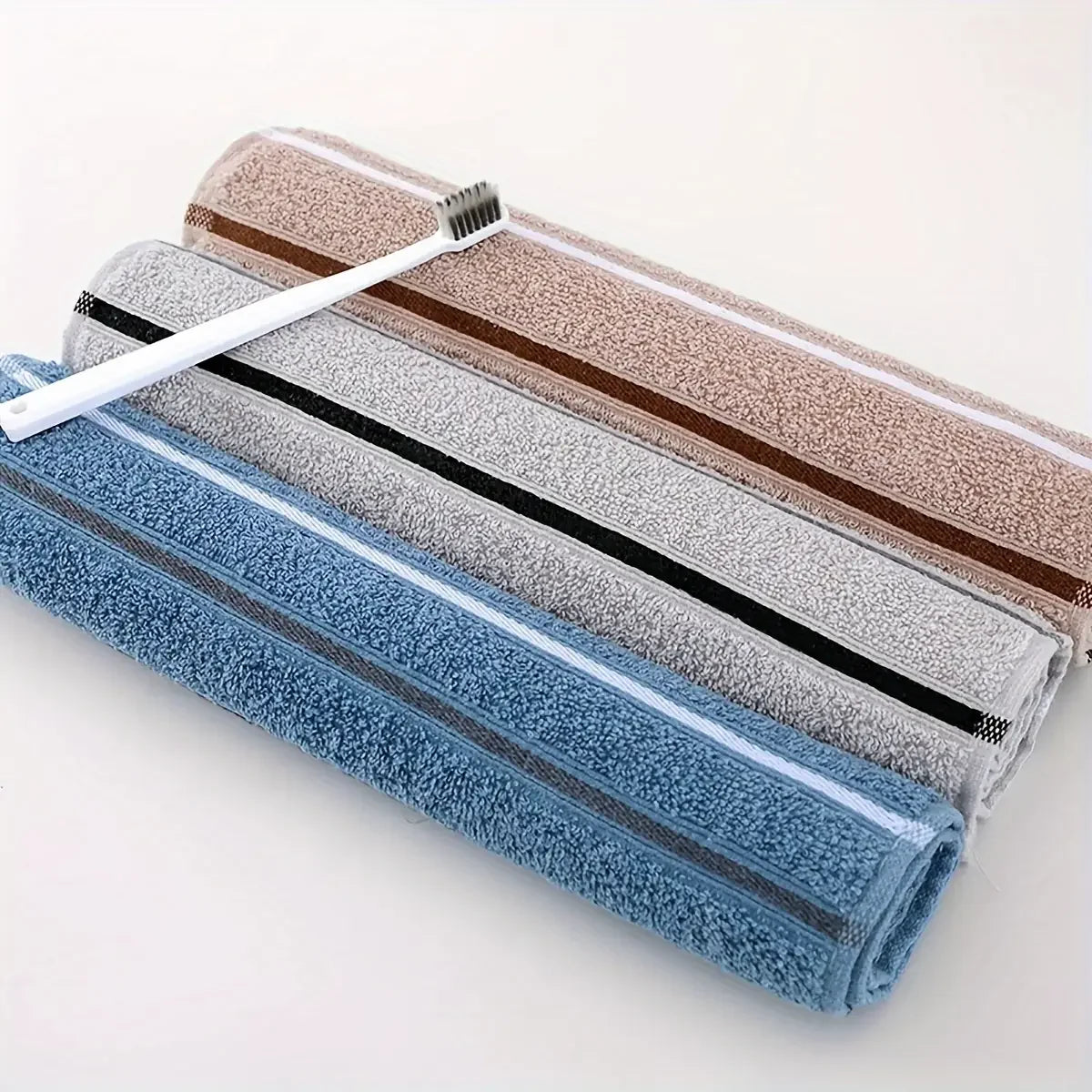 Plush Cotton Towel Set Various Colors Soft Absorbent Towels For Home Use Camping Ideal Gift for Adults And Youth