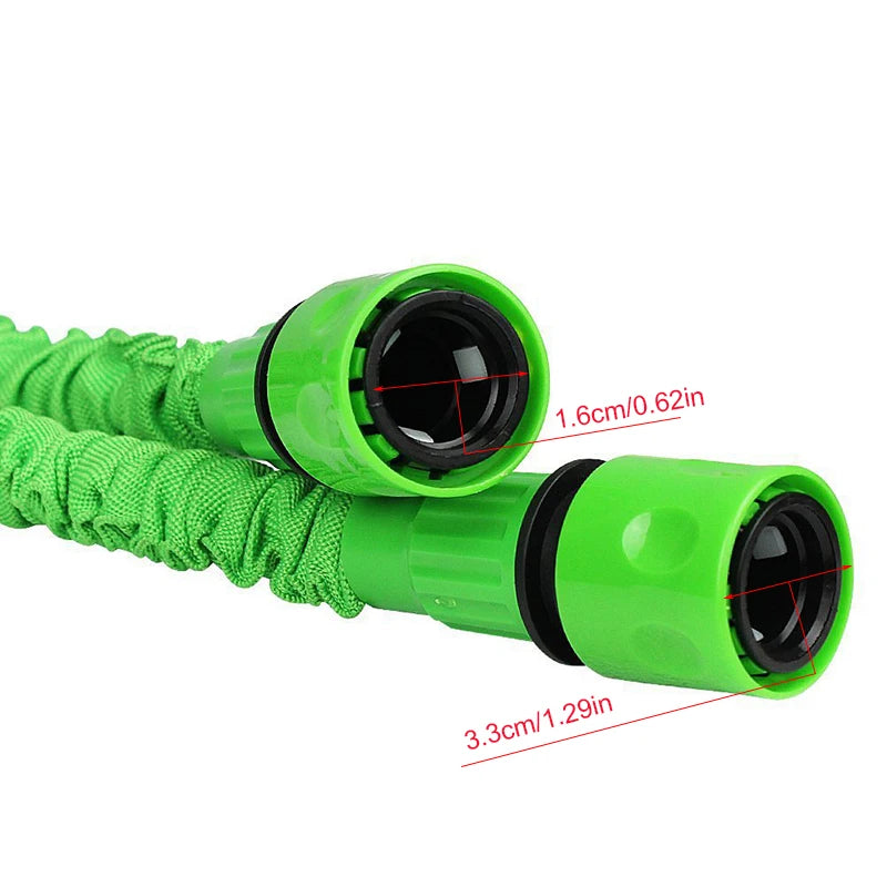 25FT-200FT Garden Hose Expandable Magic Water Pipe Home Garden Daily Watering Tools High-Pressure Car Wash Cleaning Water Gun
