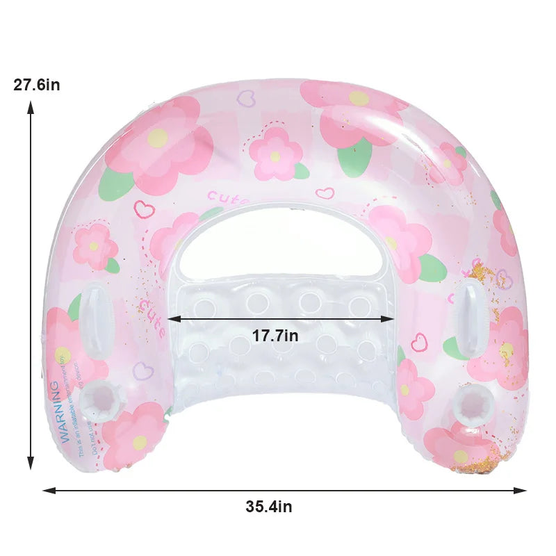 Inflatable Pool Float Swim Mattress Water Hammock Air Mattress Adult Swim Tube Swim Accessory Summer Water Sport Swim Float ﻿ ﻿