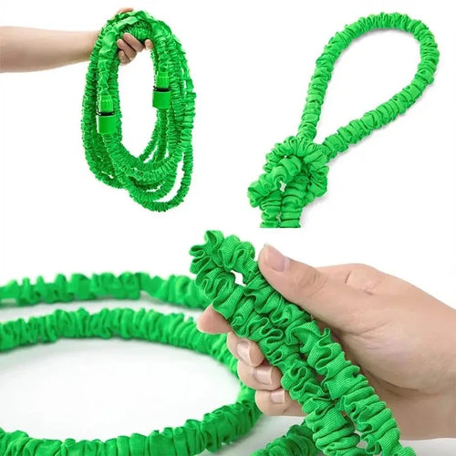 25FT-200FT Garden Hose Expandable Magic Water Pipe Home Garden Daily Watering Tools High-Pressure Car Wash Cleaning Water Gun