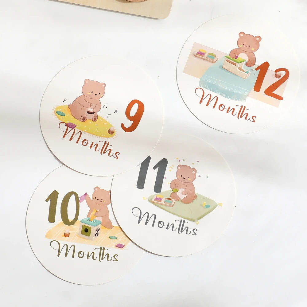 Montessori Wooden Toys Set Exercise The Hand-Eye Coordination Logic Ability Of Children Months 9-12Early Childhood Games Gifts