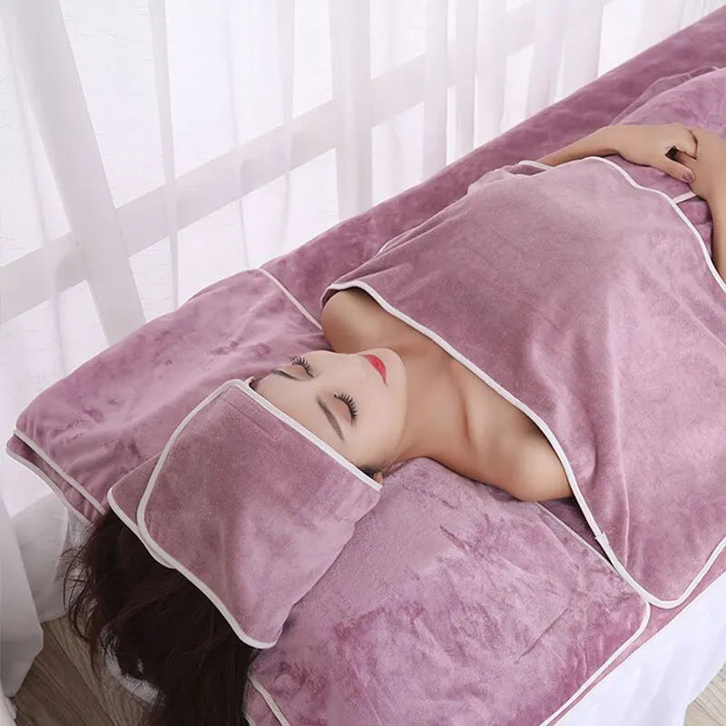 Luxury Towel Set For Hair Face Body Beauty Clinic Aesthetic Salon Spa Towels Cosmetics Makeup Studio Turban Bath Towel