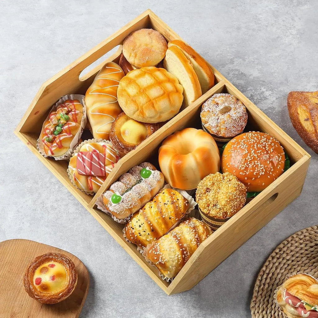 Pantry Organizer Bins Stackable Wooden Container Storage Pantry Bins for Kitchen Bathroom Food Snack Potato Onion Home
