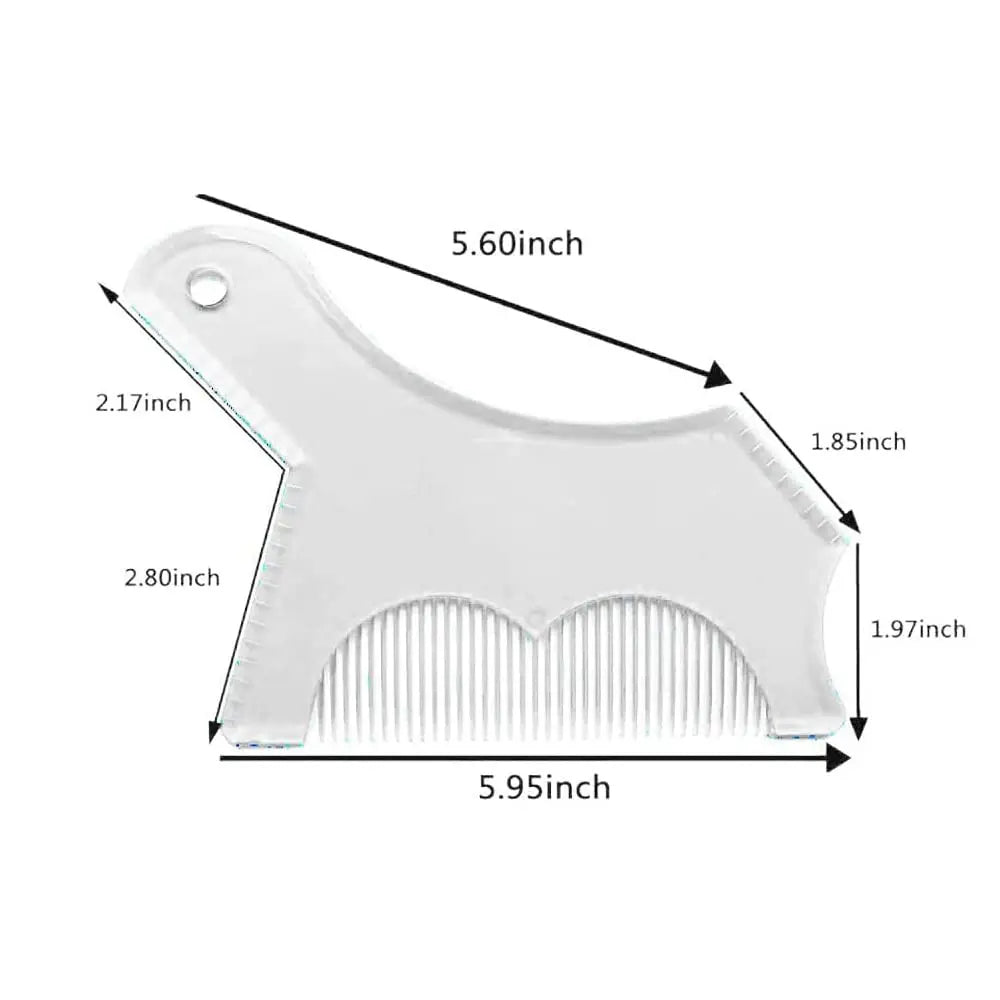 Beard Shaper Kit for Beard Shaping & Styling, Beard Lineup and Guide Tool for Men beard outliner