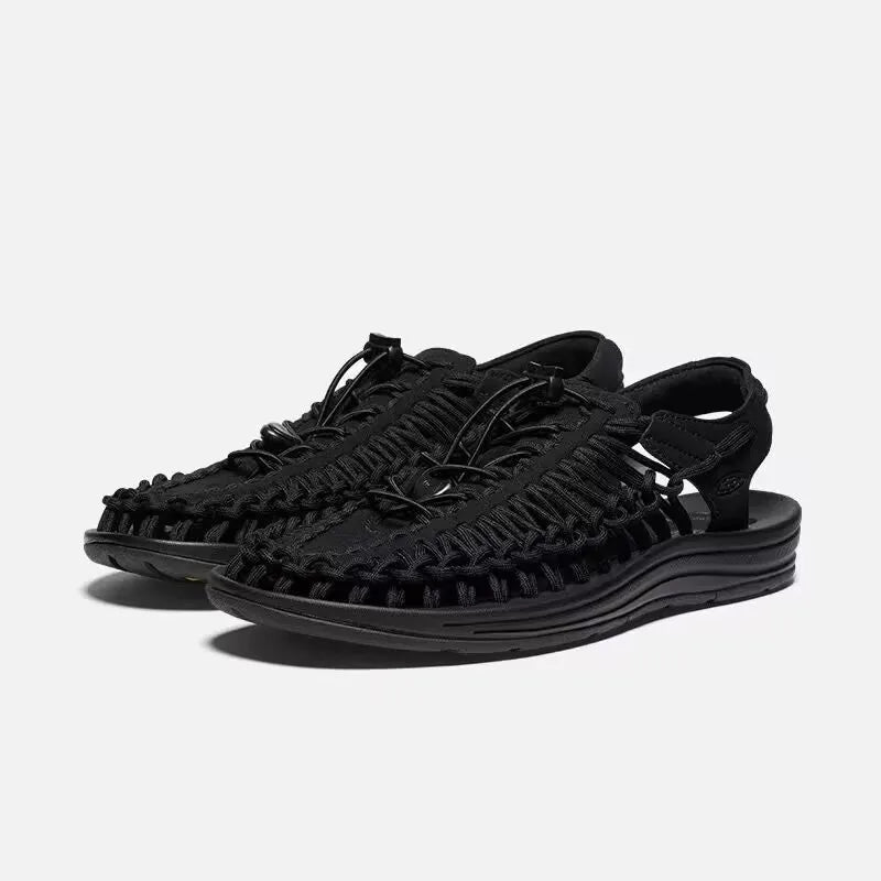 Men's Sandals Woven Casual Mens Beach Shoes 2026 New Comfortable Soft Men's Sandals Summer Casual Shoes for Men Sandalias Hombre