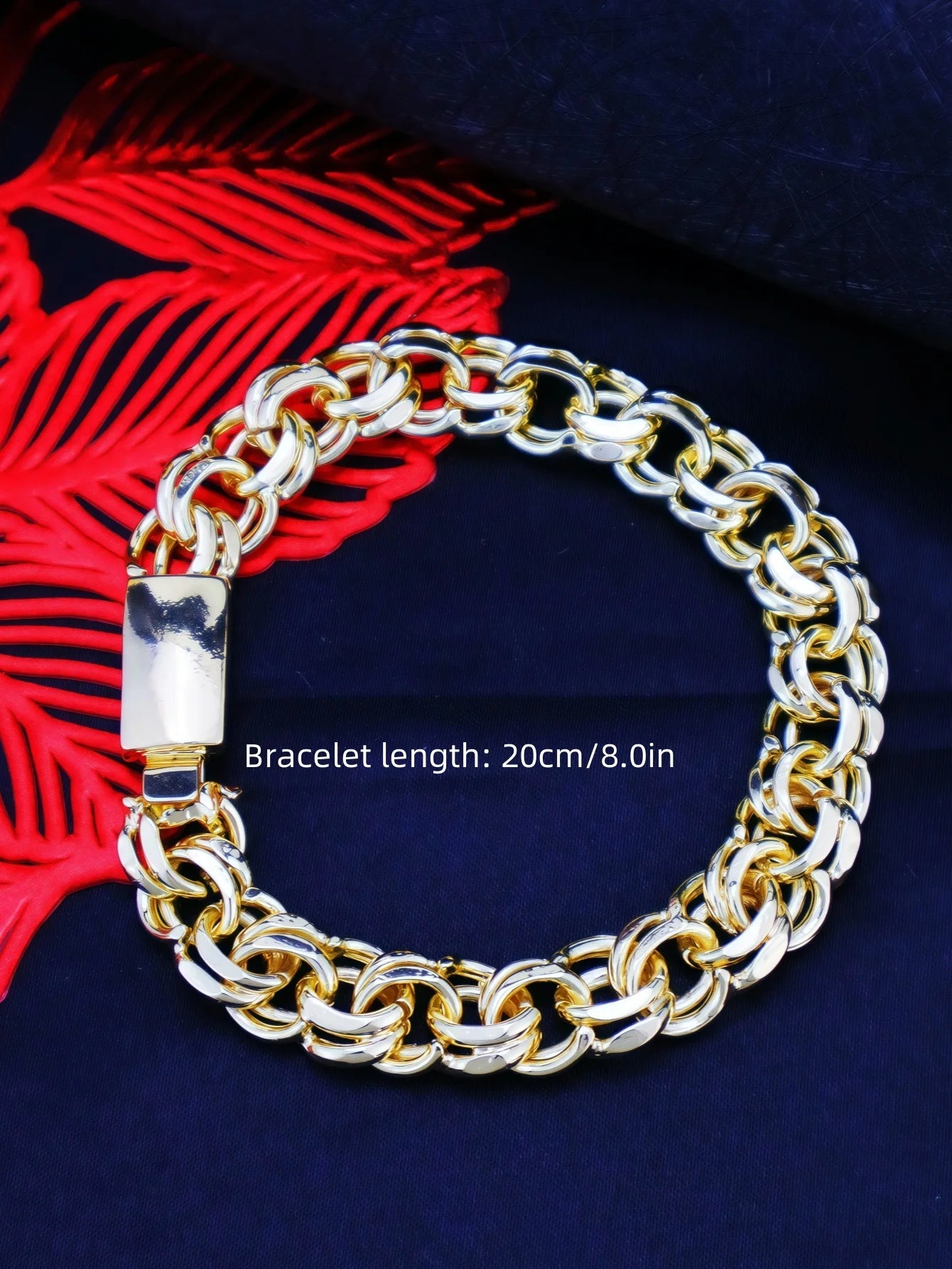 Hip Hop Style Simple Number 8 Bracelet Necklace Jewelry Gifts for Party Fashionable Lucky Charm Accessory
