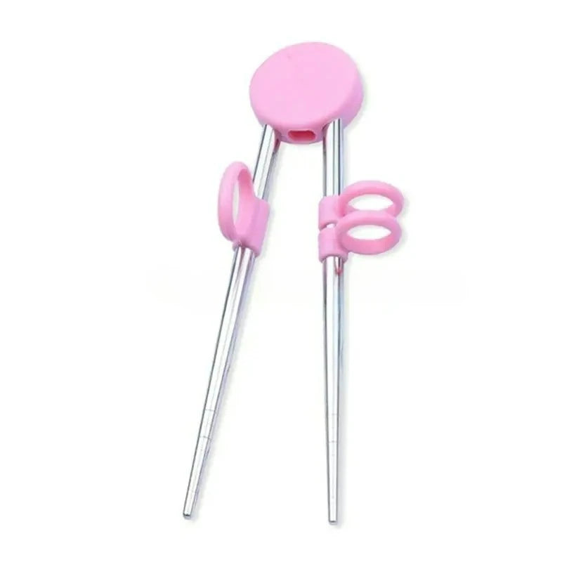 Kids Children Training Chopsticks Learning Chop Sticks Helper Reusable Tableware,Reusable Learning Helper for Children Beginner