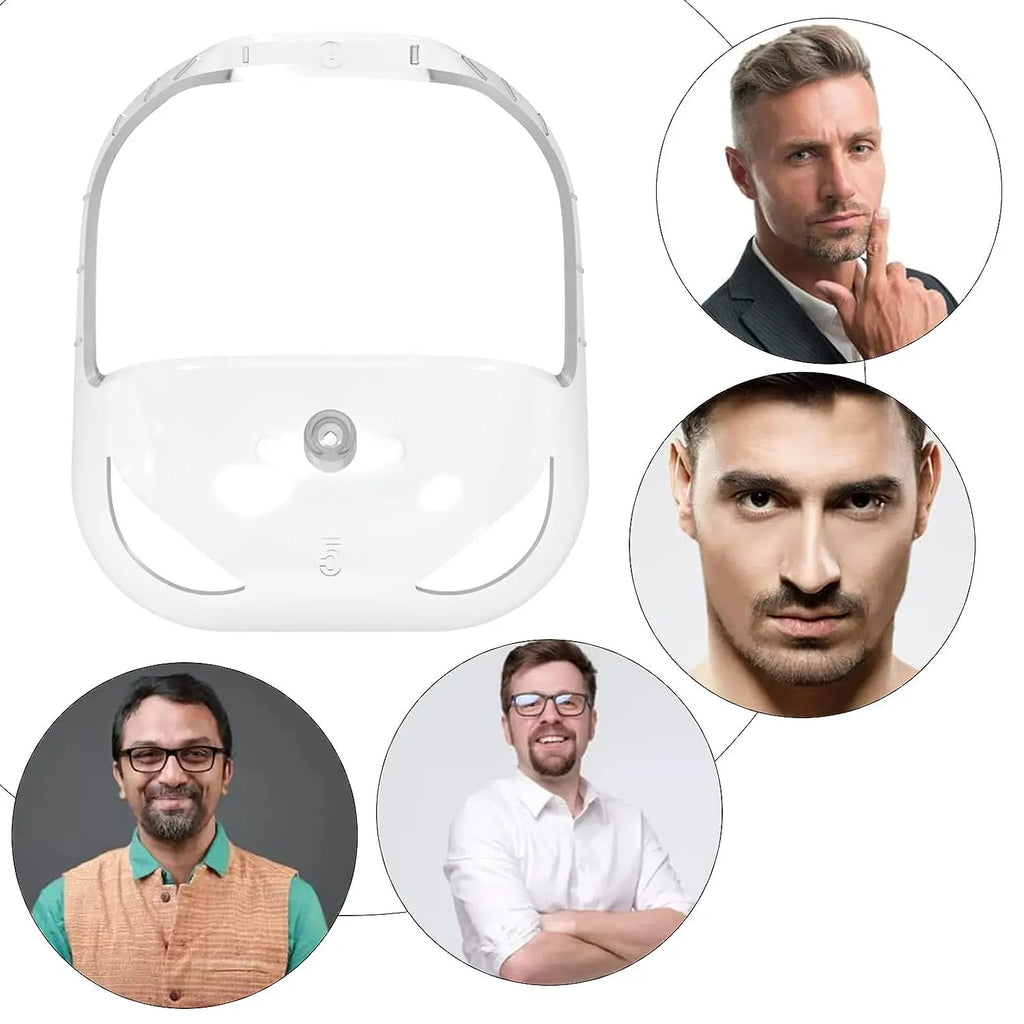Beard Shaper Kit for Beard Shaping & Styling, Beard Lineup and Guide Tool for Men beard outliner