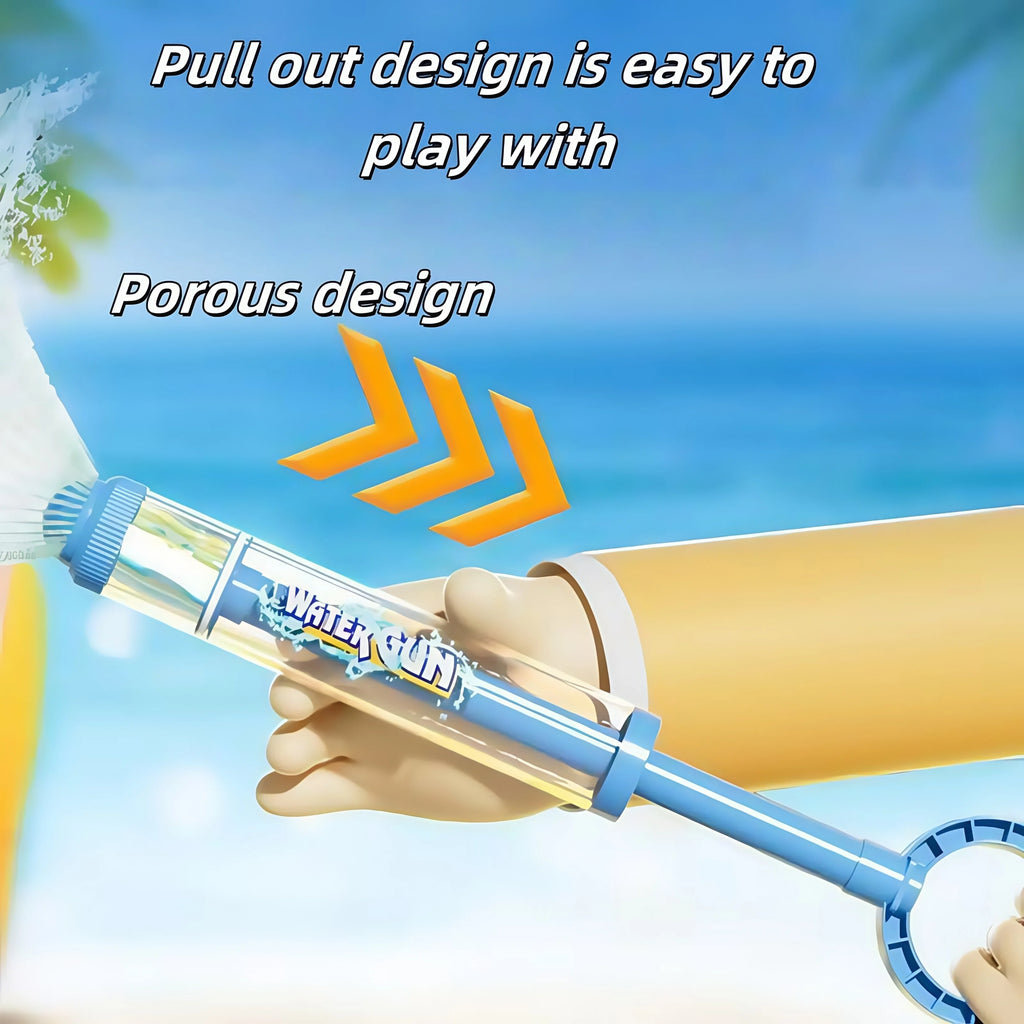 Fireworks Water Gun, Water God Tool Beach Small Water Spray Pulling Fireworks Water Gun Children Drifting Play Gift Toy