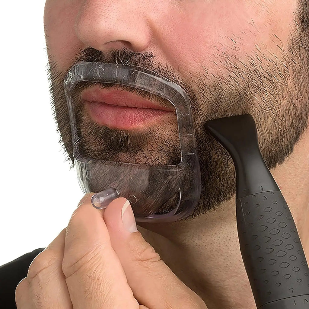 Beard Shaper Kit for Beard Shaping & Styling, Beard Lineup and Guide Tool for Men beard outliner