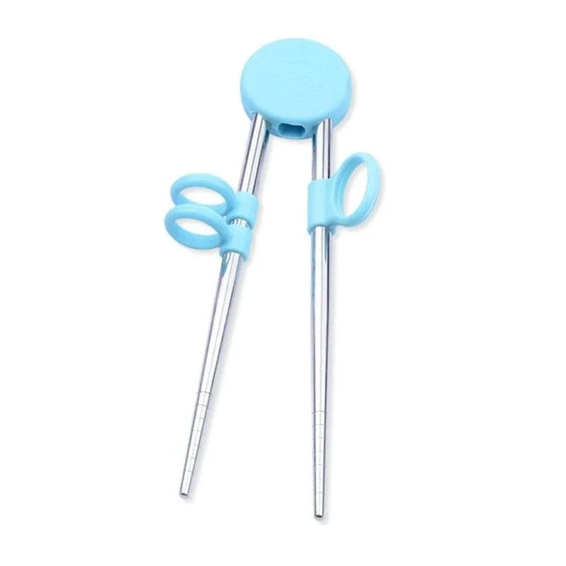 Kids Children Training Chopsticks Learning Chop Sticks Helper Reusable Tableware,Reusable Learning Helper for Children Beginner