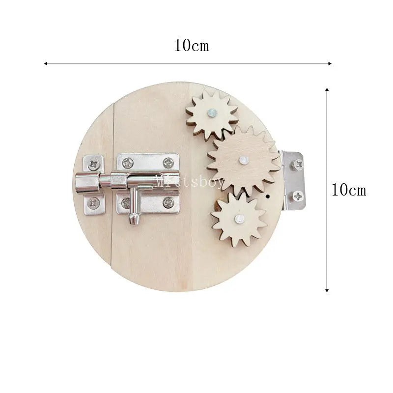 Kid Activity Busy Board Diy Puzzle Toy Accessories Egg Light Timer Switchs Children Puzzle Toy Boys Montessoris Learning Skills
