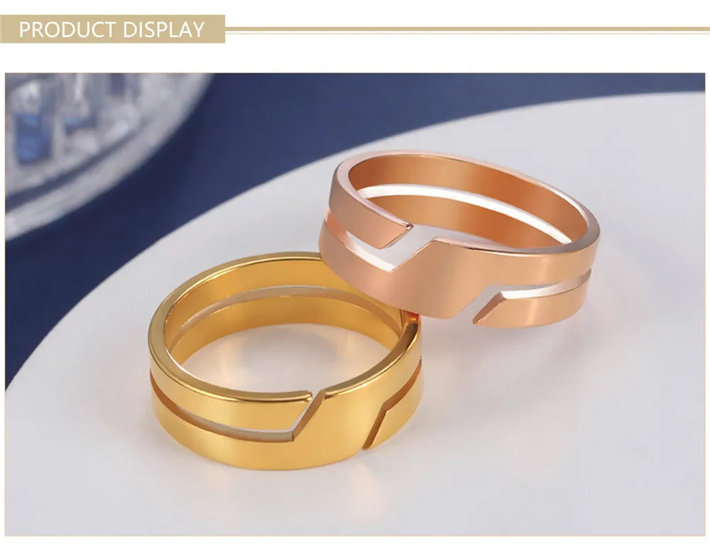 Skyrim Stainless Steel Ring for Men Women Black Minimalist Casual Finger Ring 2025 Couple Jewelry Wedding Gift for Lover
