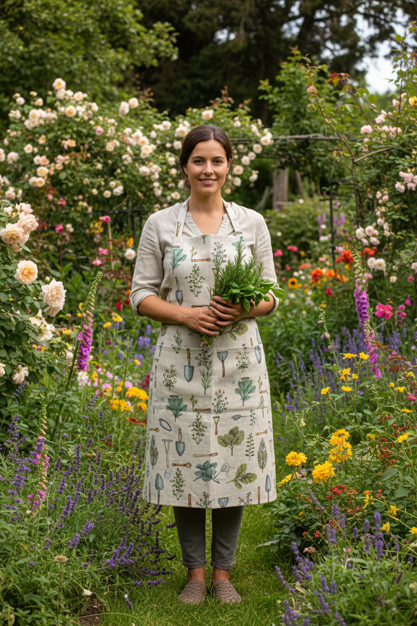 Botanical Garden Apron