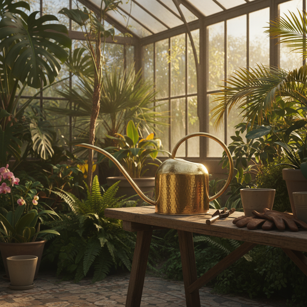 Brass Watering Can