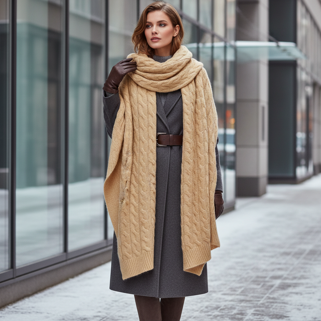Cashmere Wool Scarf