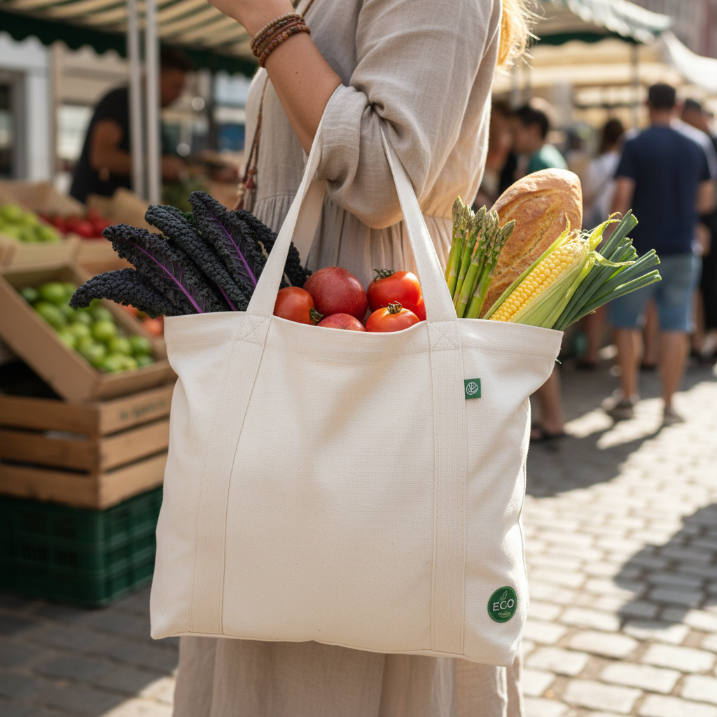 Cotton Tote Bag - Eco-Friendly