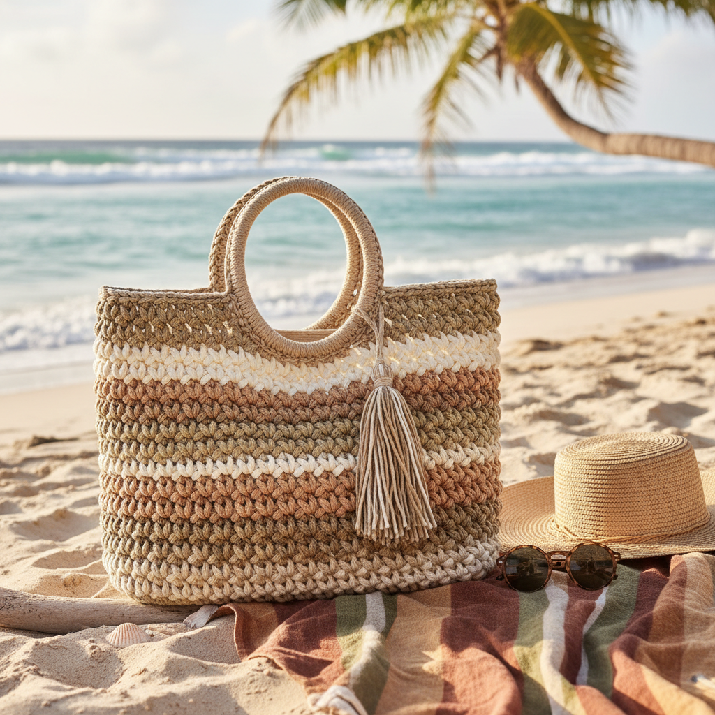 Crochet Tote Bag