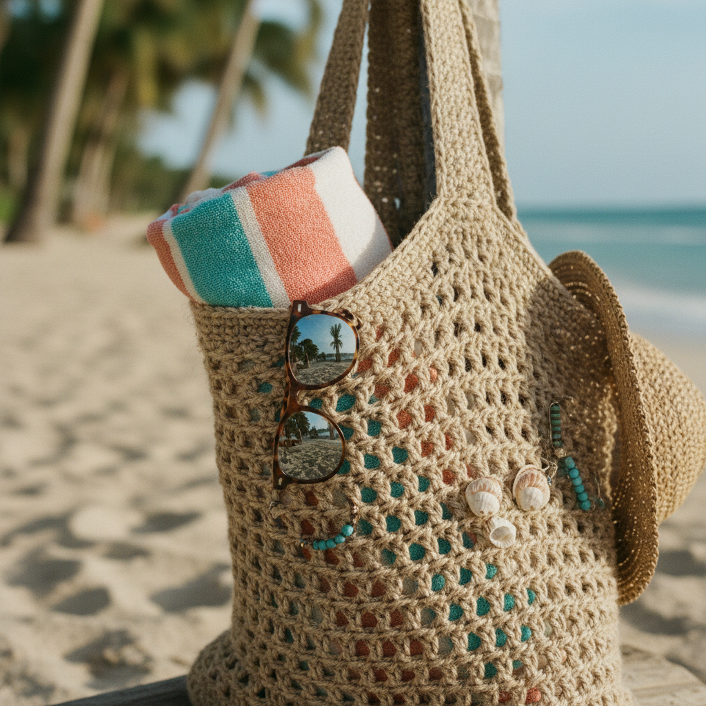 Crochet Tote Bag