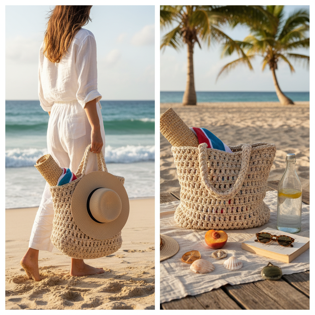 Crochet Tote Bag