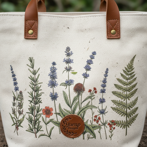 Garden Tote Detail