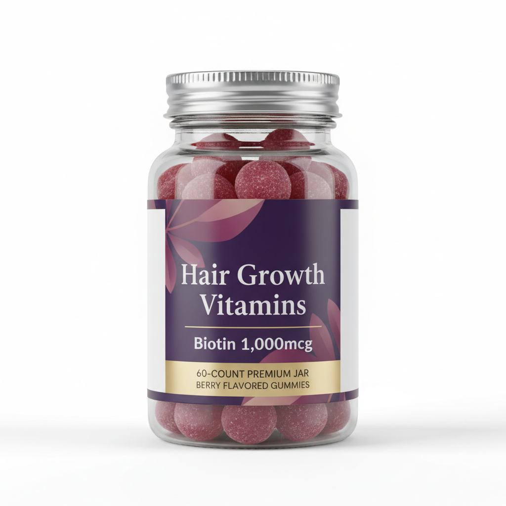 Hair Vitamins Bottle
