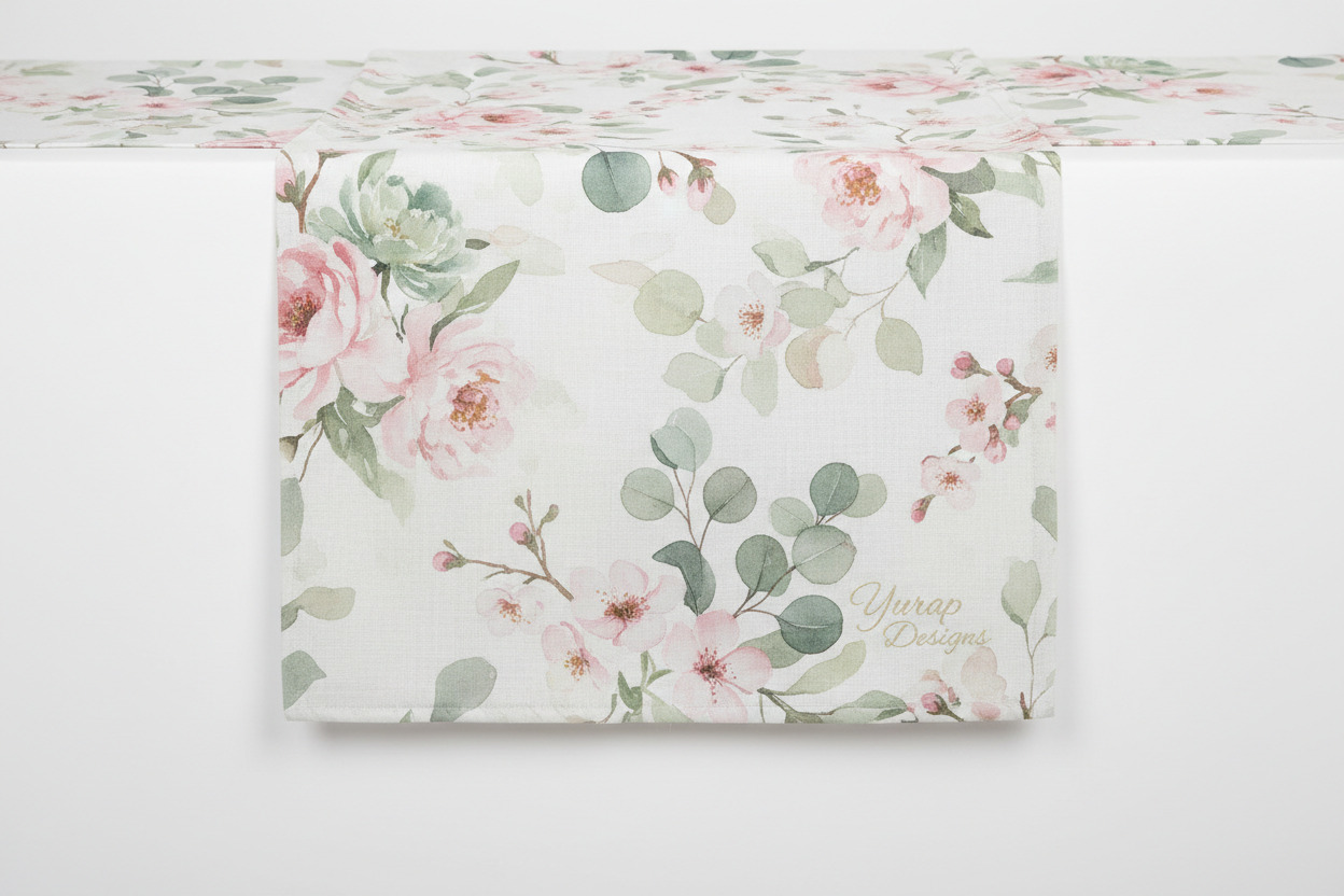 Spring Floral Table Runner product shot