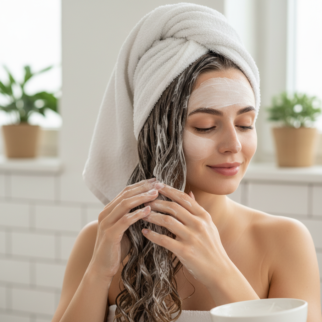 Keratin Mask Application