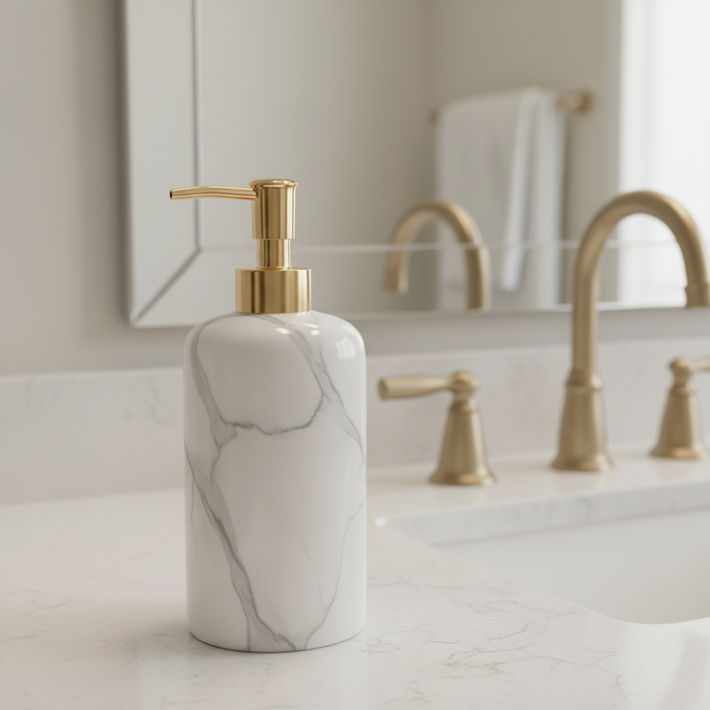 Marble Soap Dispenser