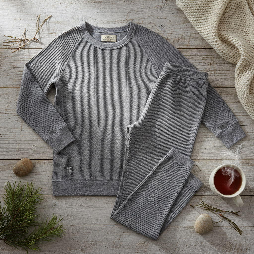 Merino Wool Base Layer Set