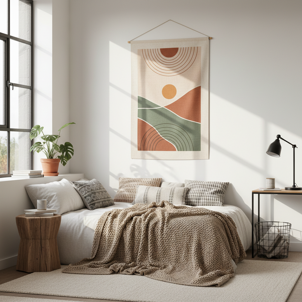 Minimalist Wall Tapestry