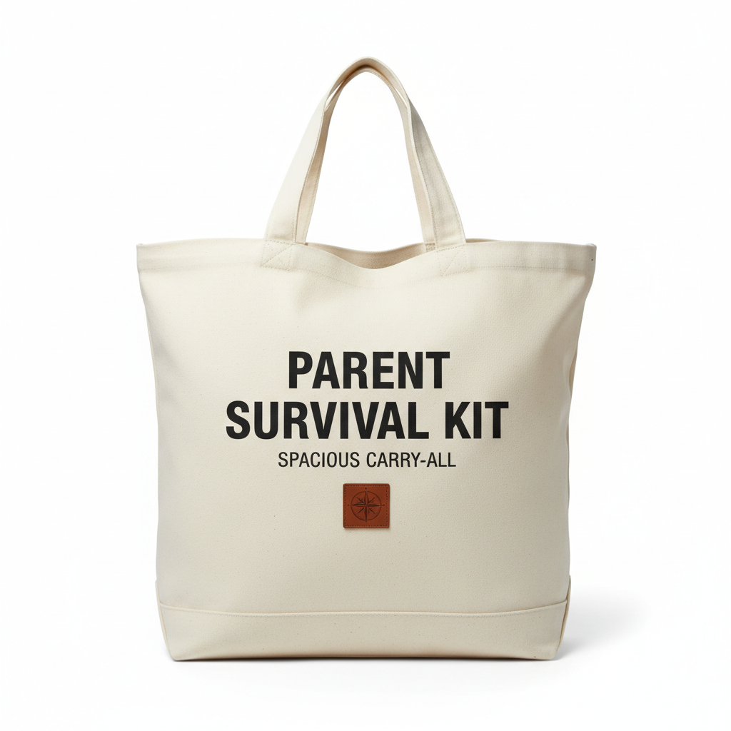 Parent Survival Kit Tote Bag