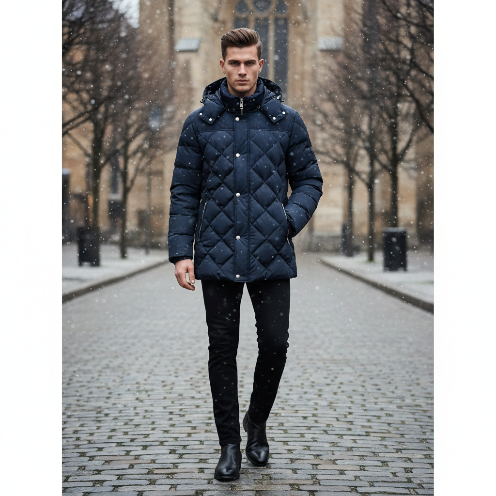 Premium Down Puffer Coat