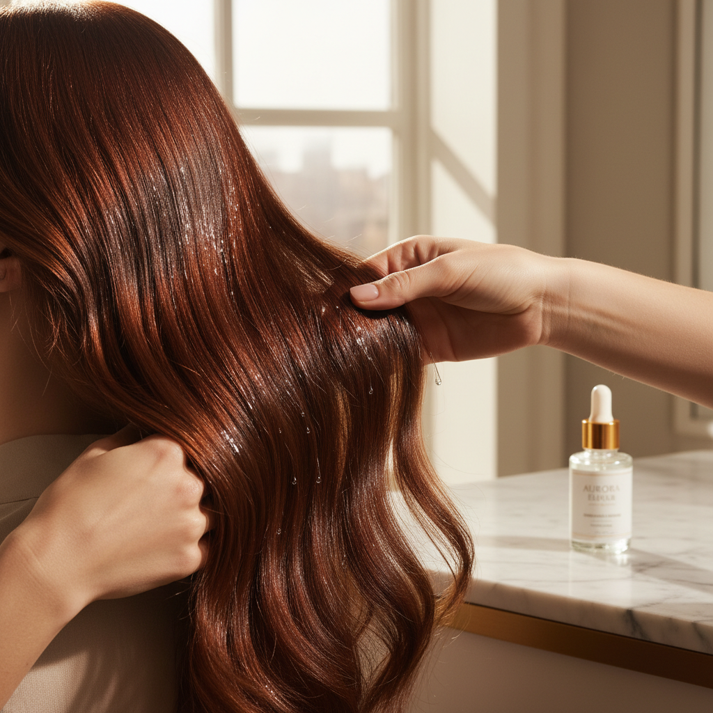 Premium Shine Serum Lifestyle