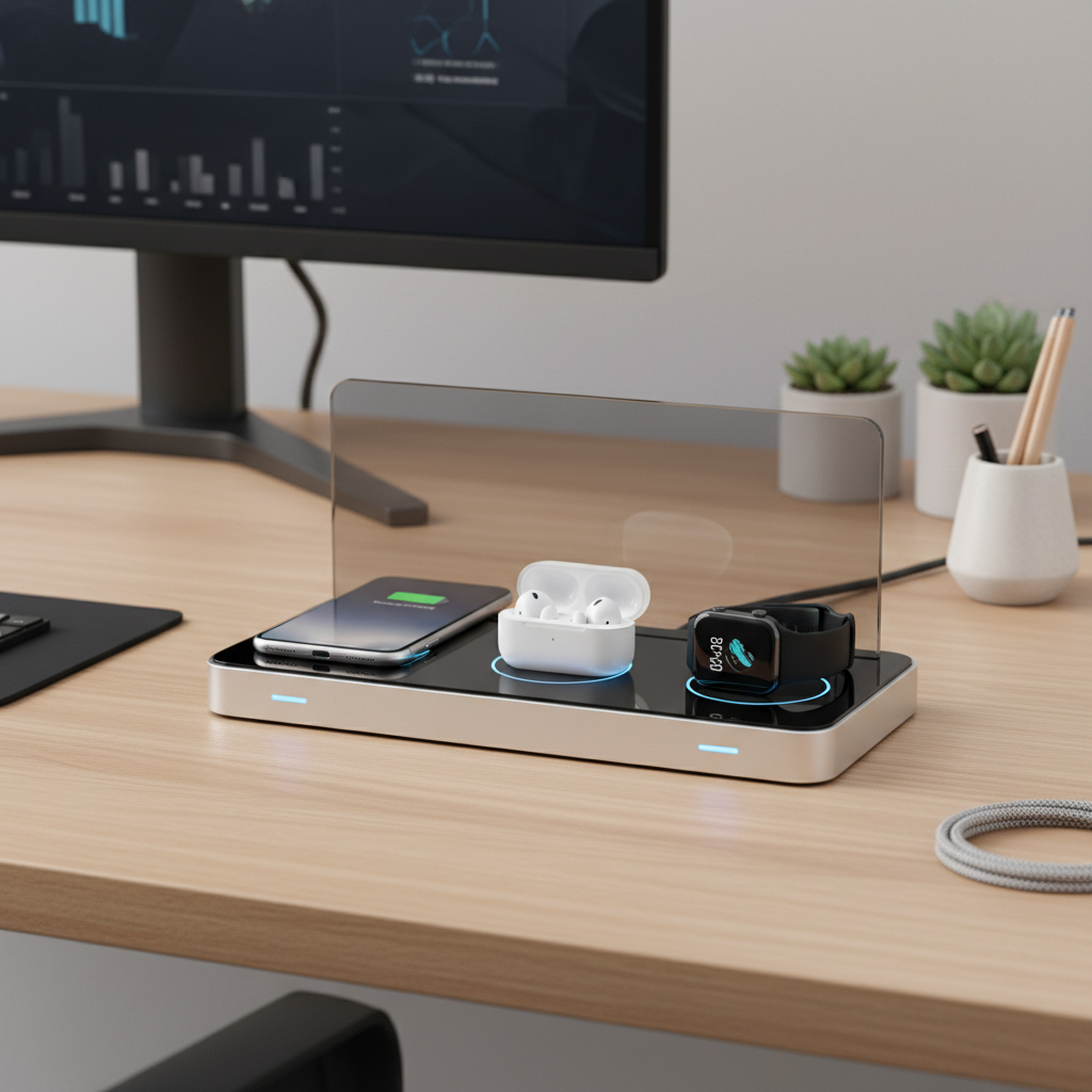 Premium Wireless Charging Station