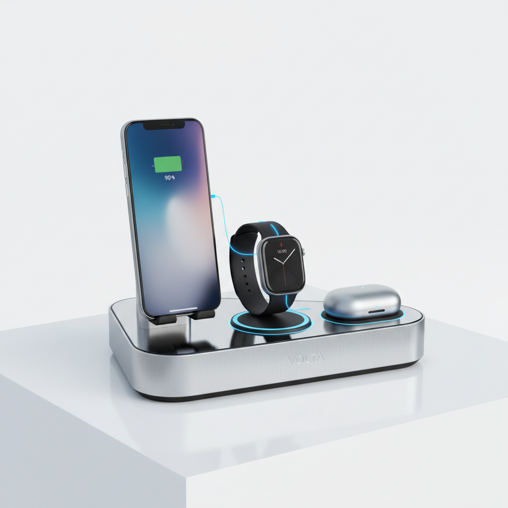 Premium Wireless Charging Station