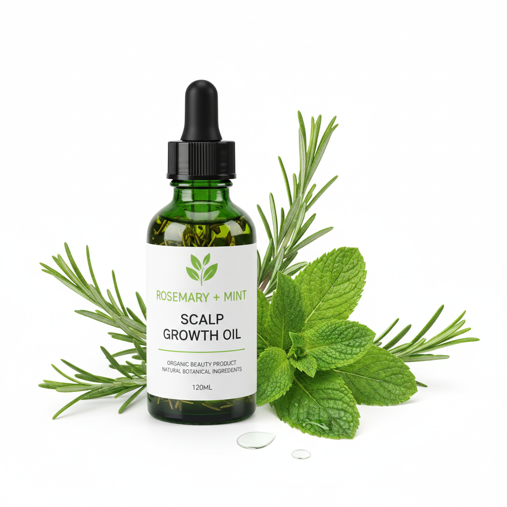 Rosemary Oil Bottle