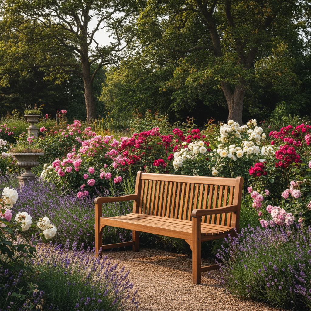 Teak Garden Bench